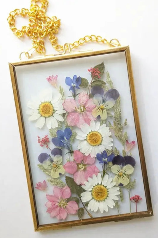 Pressed floral art (At home kit)