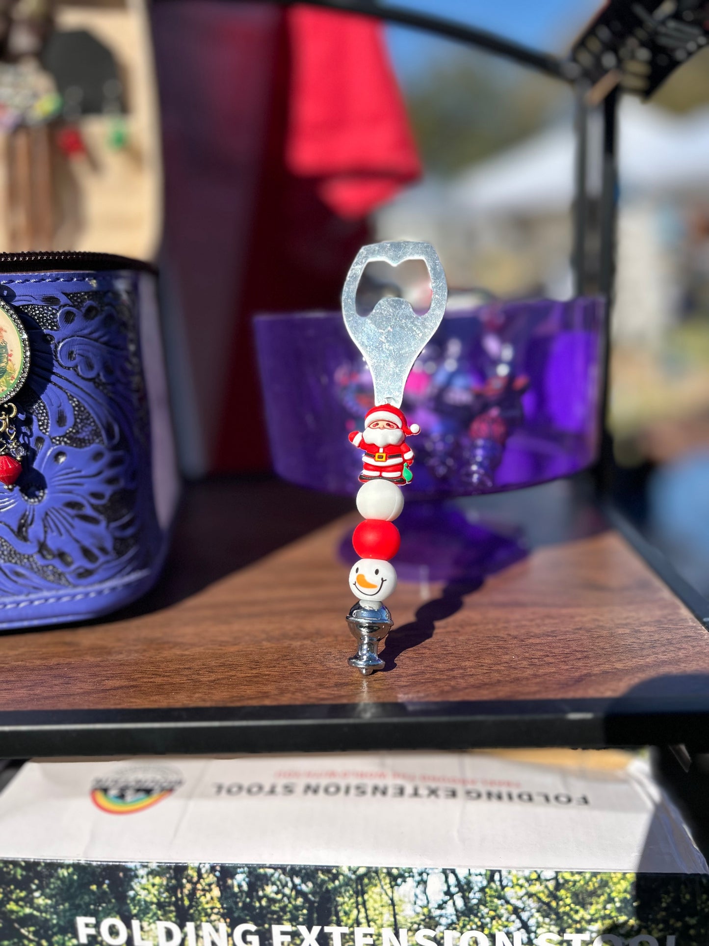 Santa bottle opener