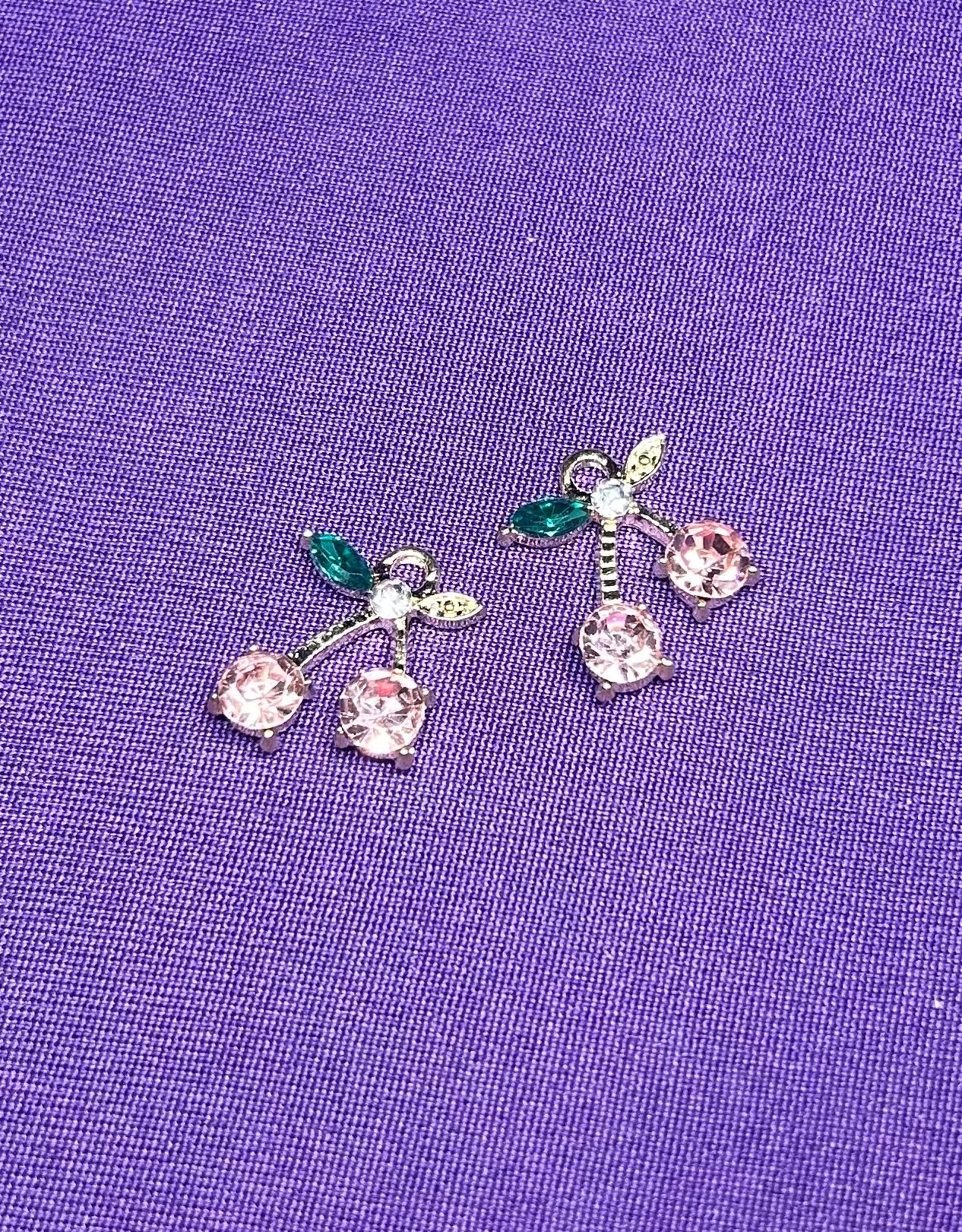 Pink cherry charm