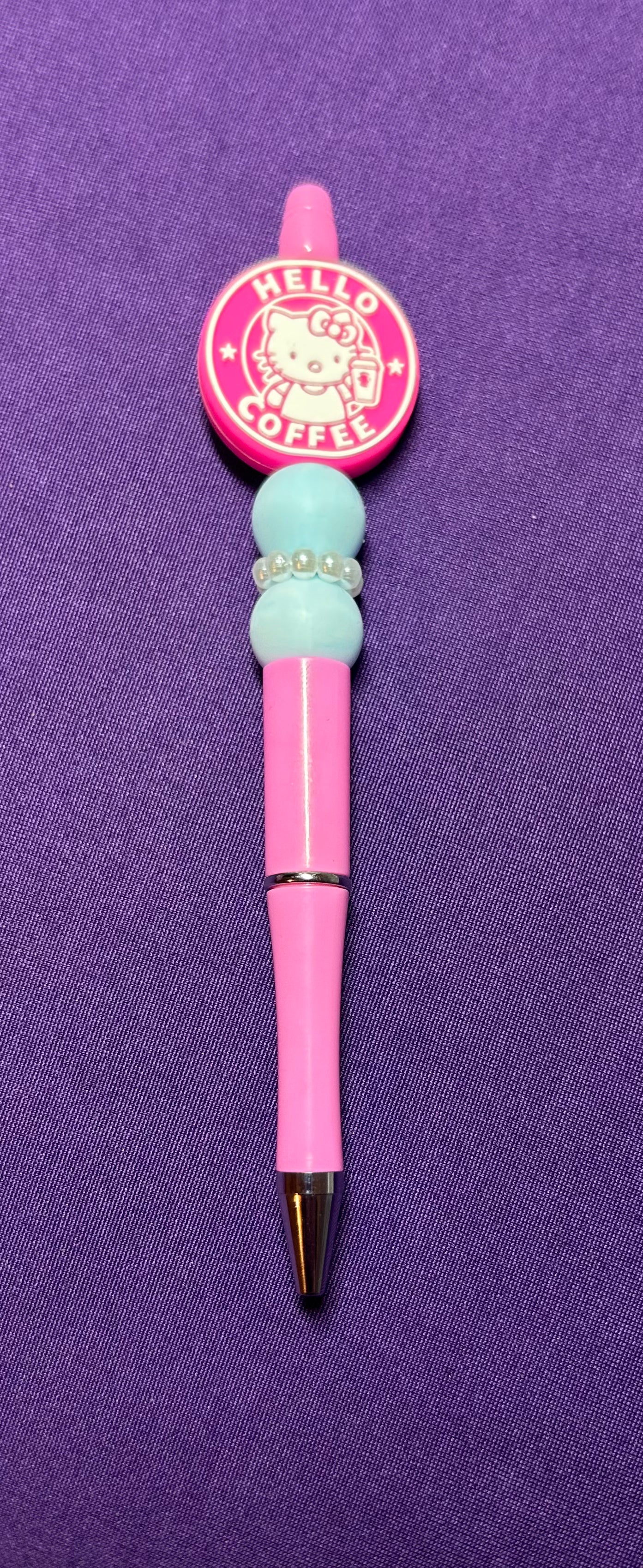 Hello kitty coffee pen