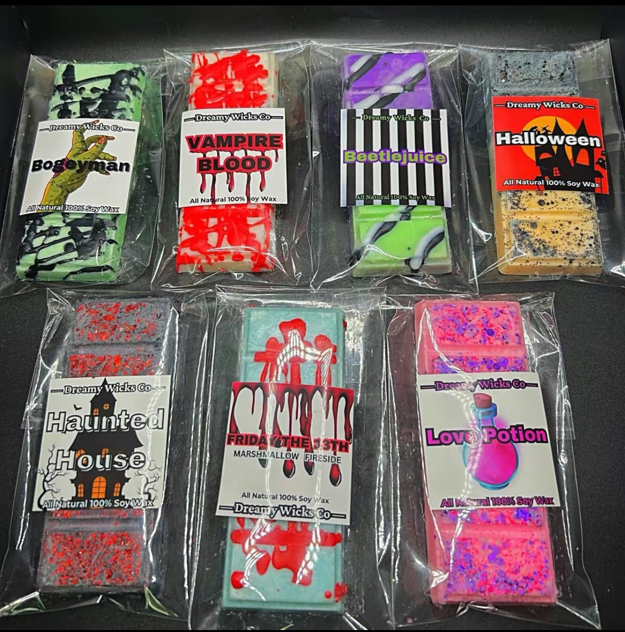 Vampire blood 2oz wax melt snap bar