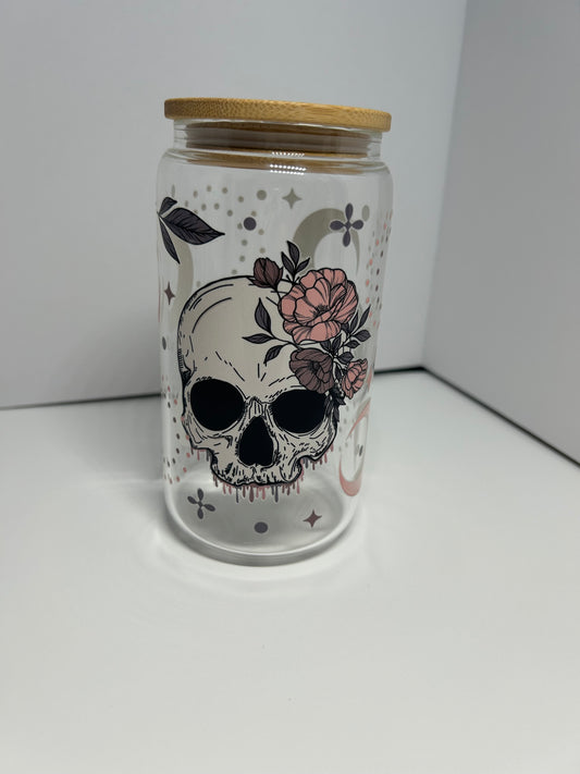 Pink skull