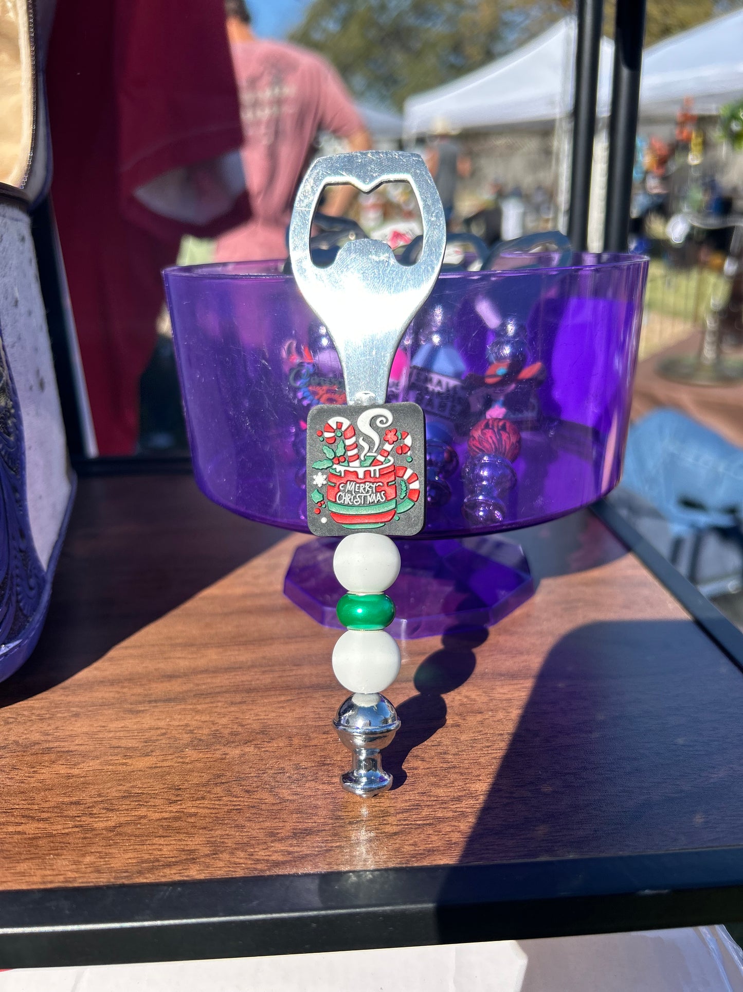 Merry Christmas bottle opener