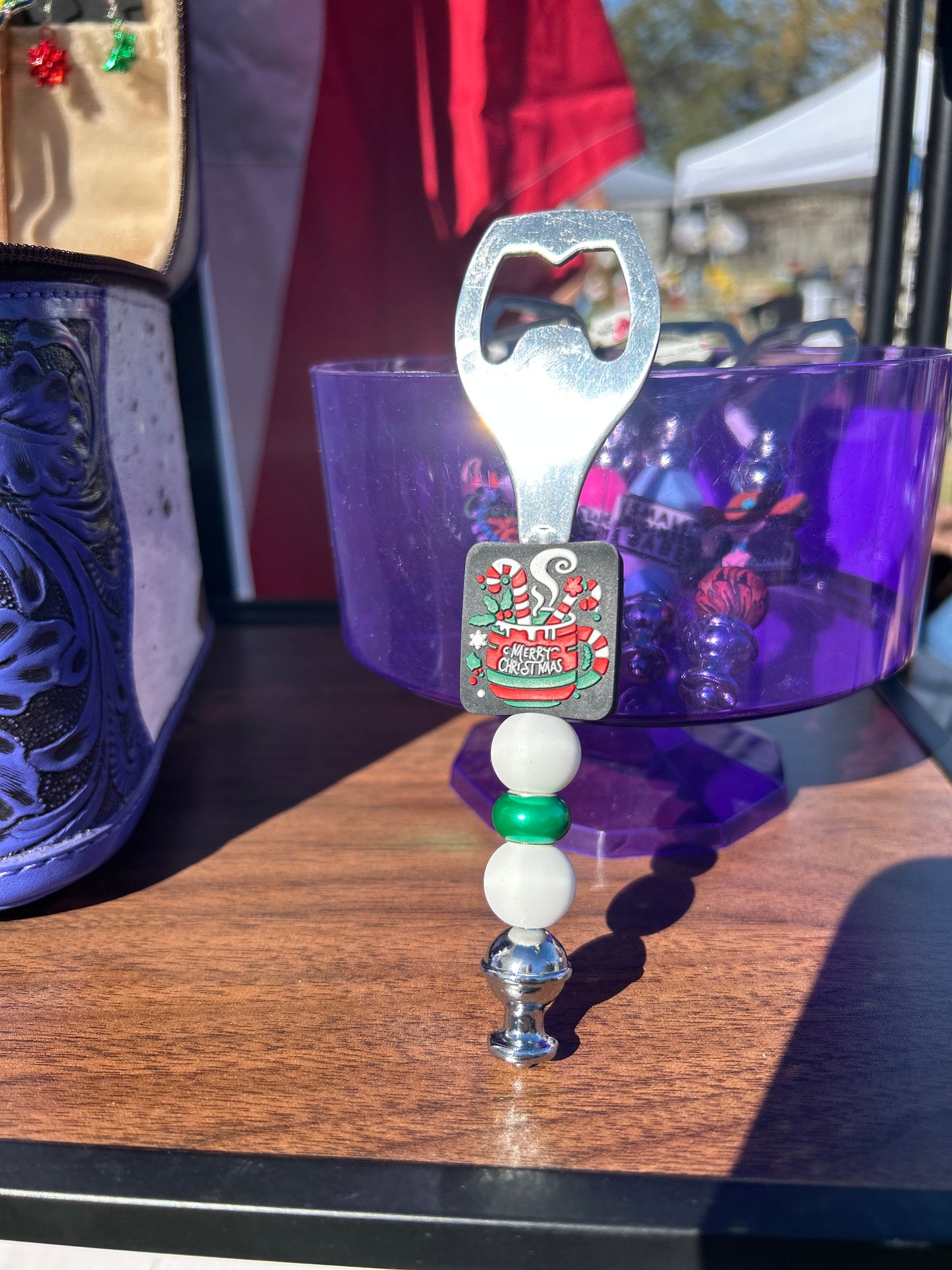 Merry Christmas bottle opener