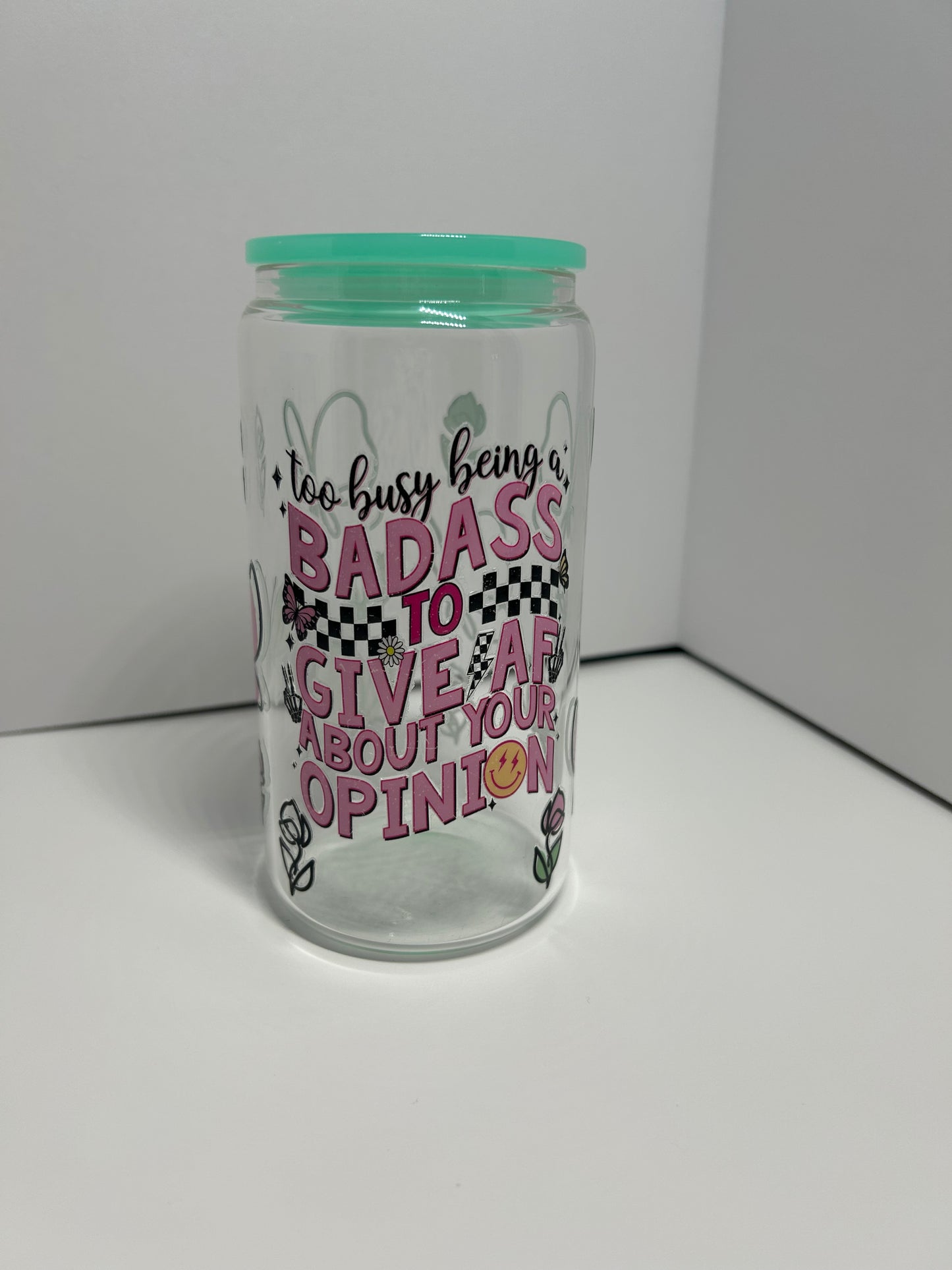 Badass 16oz glass