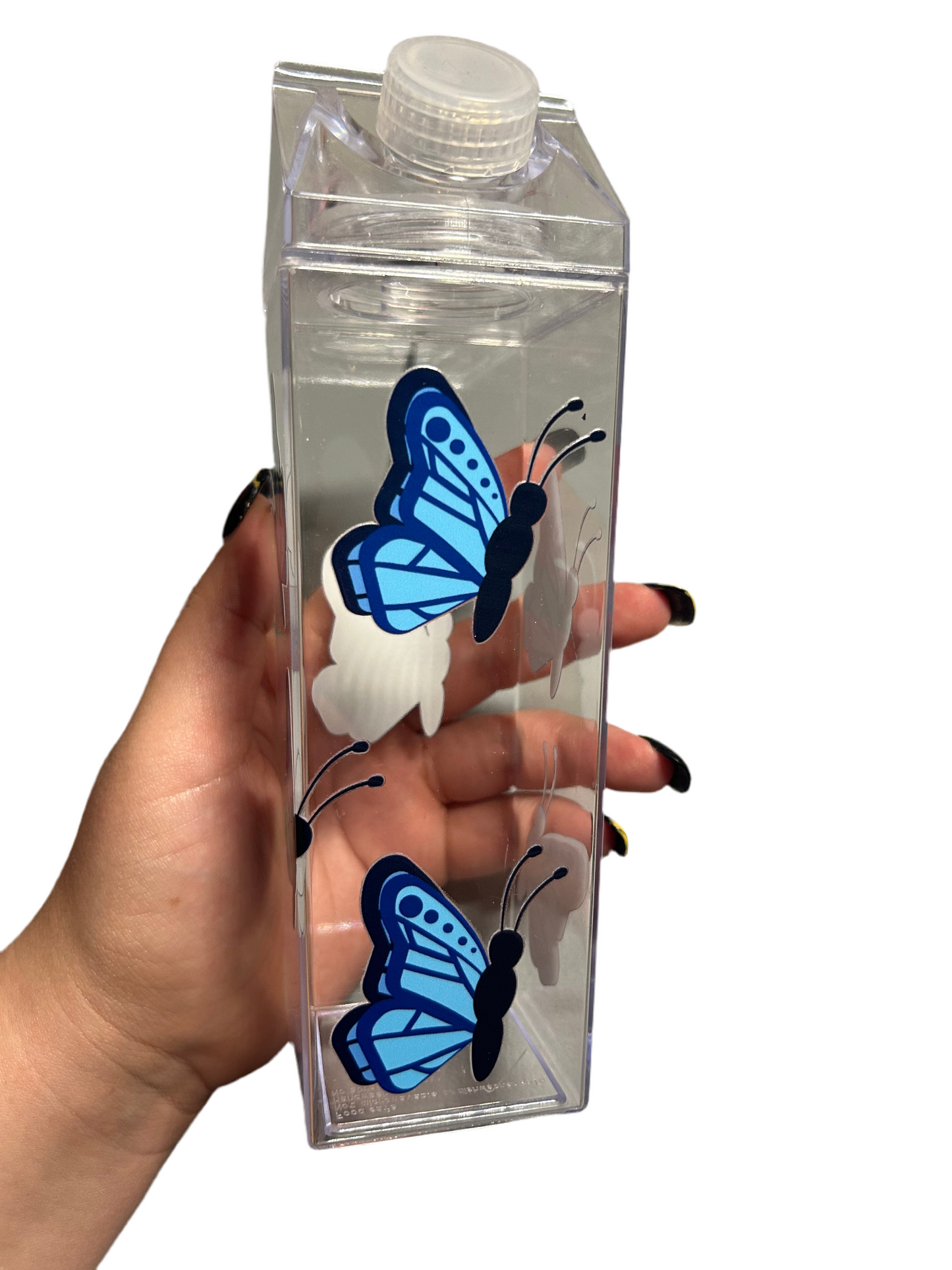 Butterfly Plastic carton cup