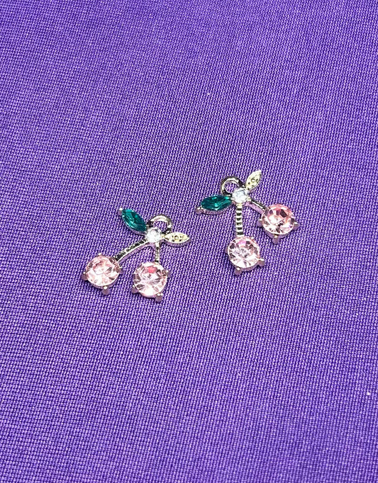 Pink cherry charm