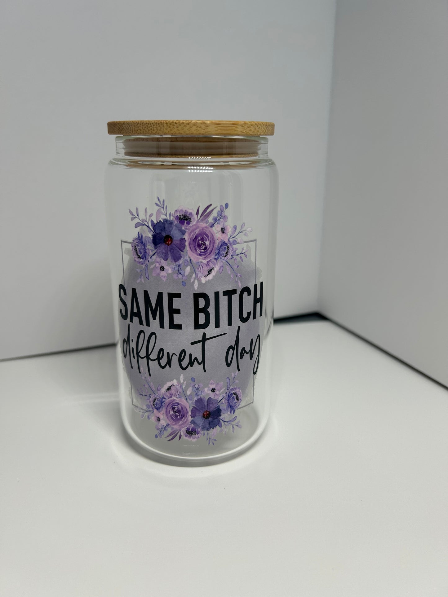 Same B 16oz glass