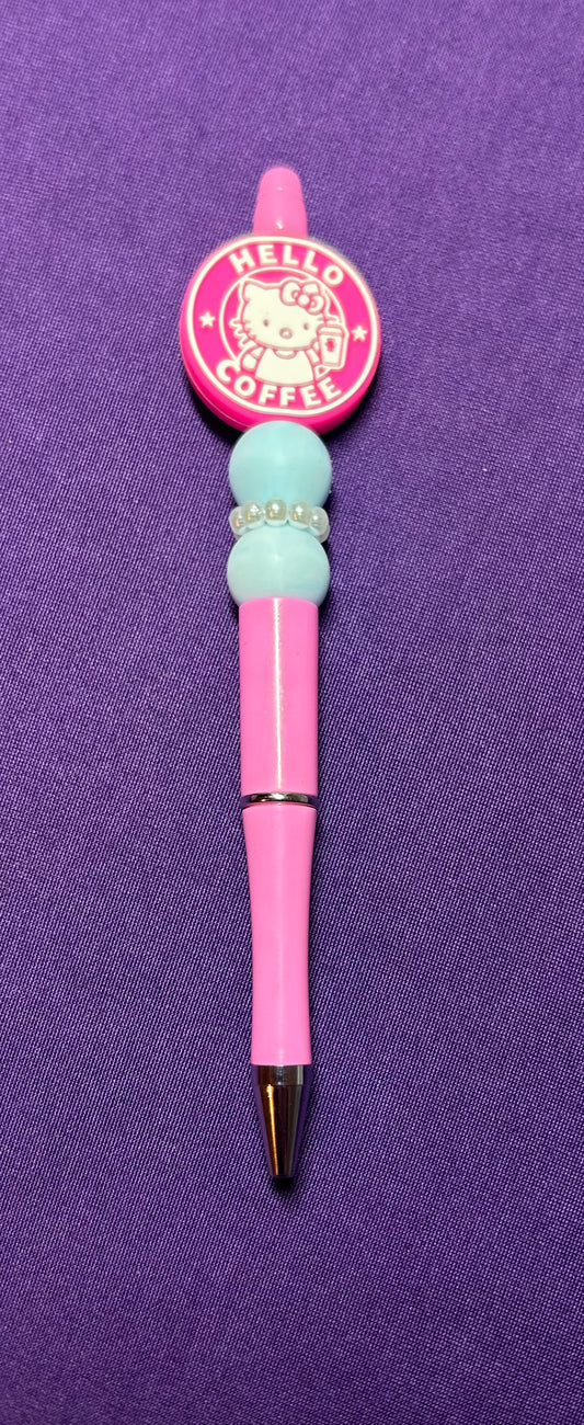 Hello kitty coffee pen
