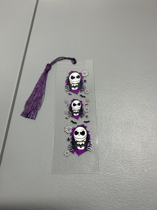 Jack skeleton bookmark