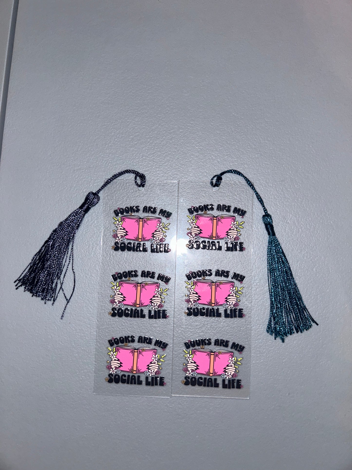 Book social life bookmark