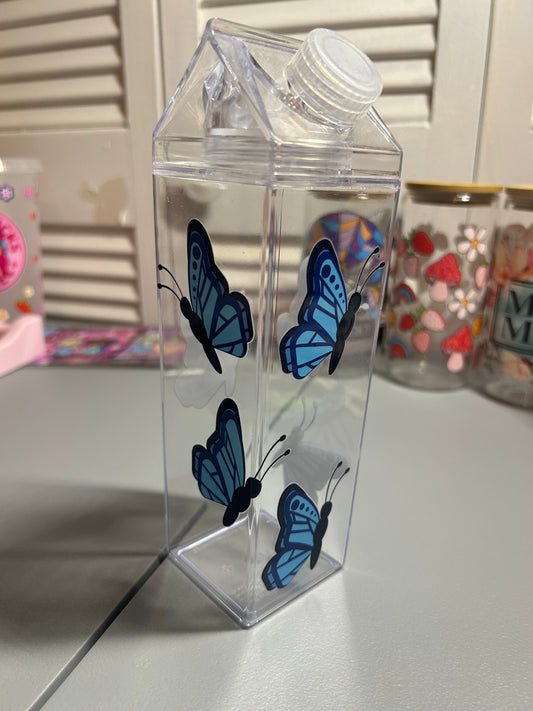 Butterfly Plastic carton cup