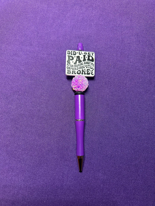 Still broke pen