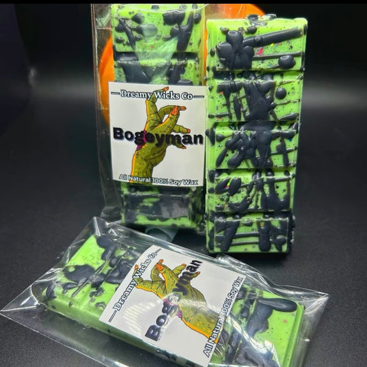 Bogeyman 2oz soy wax snap bar