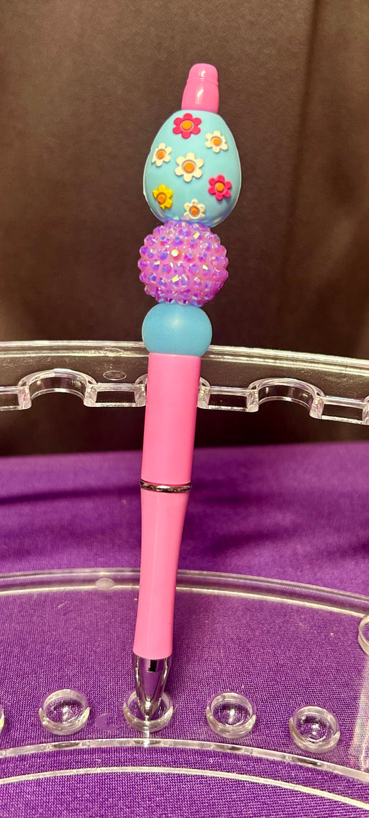 Blue egg pen